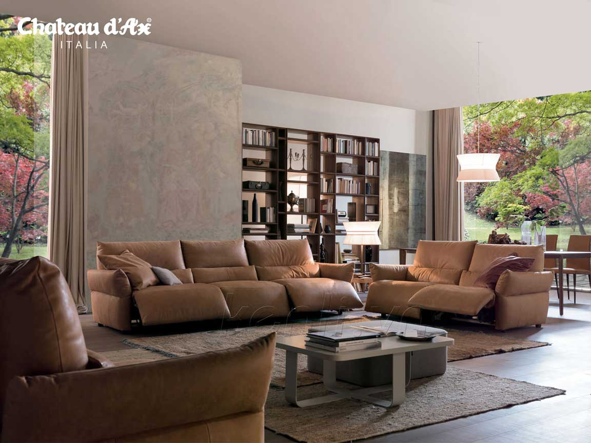 5 Mẫu Sofa nhập khẩu Italia được ưa chuộng nhất 2022 7 sofa da nâu app mb66