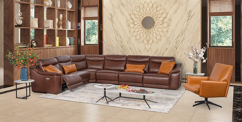 SOFA DA THẬT AGAY EE27