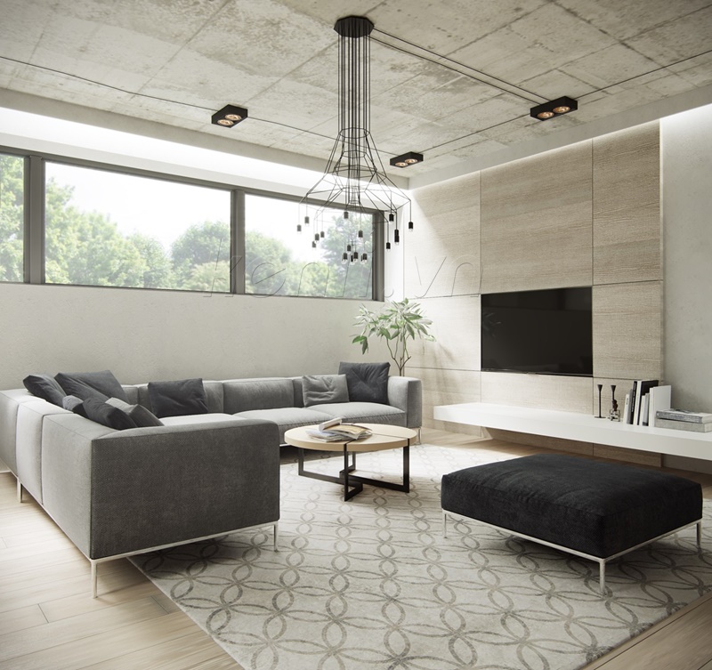 sofa hài hòa về màu sắc