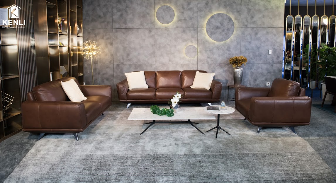 SOFA DA THẬT GEMMA F0193