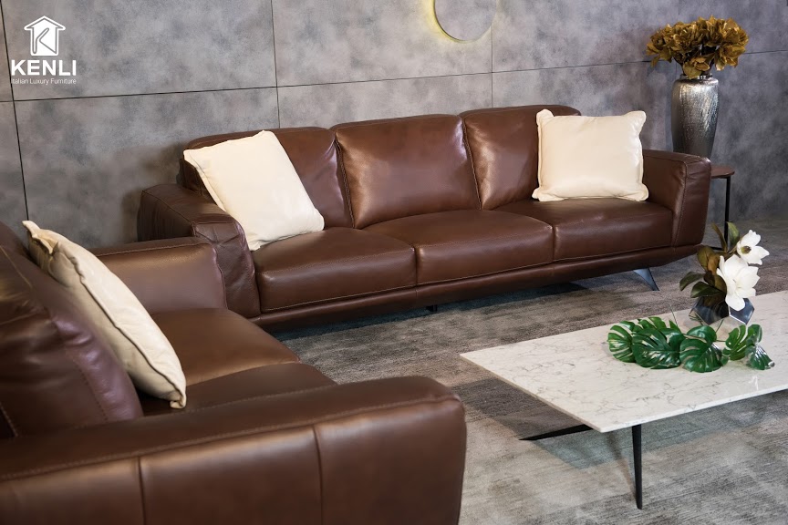 SOFA DA THẬT GEMMA F0195