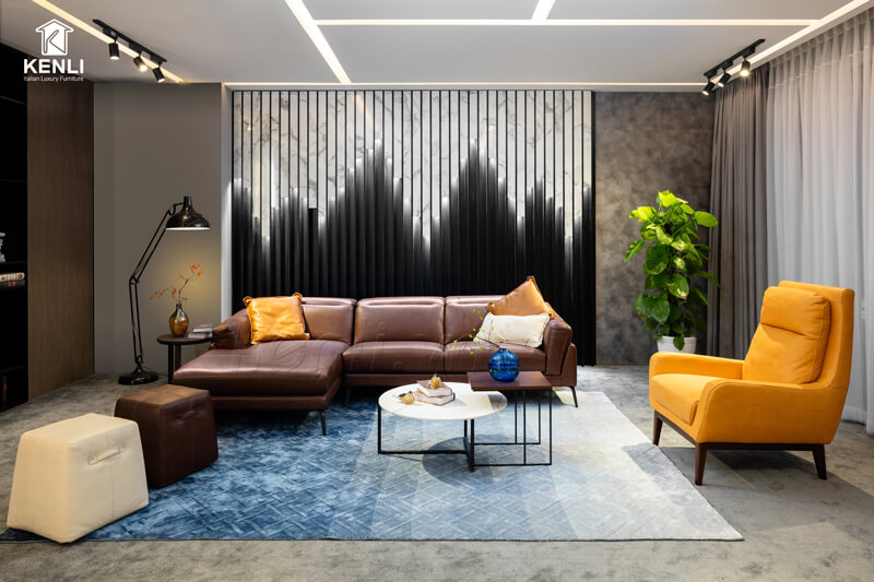 SOFA DA THẬT FLORENCE F021 12 SOFA DA THẬT FLORENCE F0213
