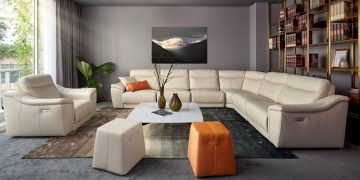 SOFA DA THẬT AGAY EE27