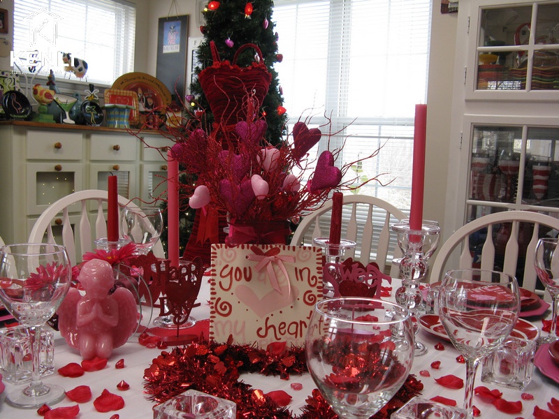 Không gian lãng mạn ngày Valentine