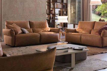 Sofa da nhập khẩu Emma đến từ mb663 Chateau d’Ax