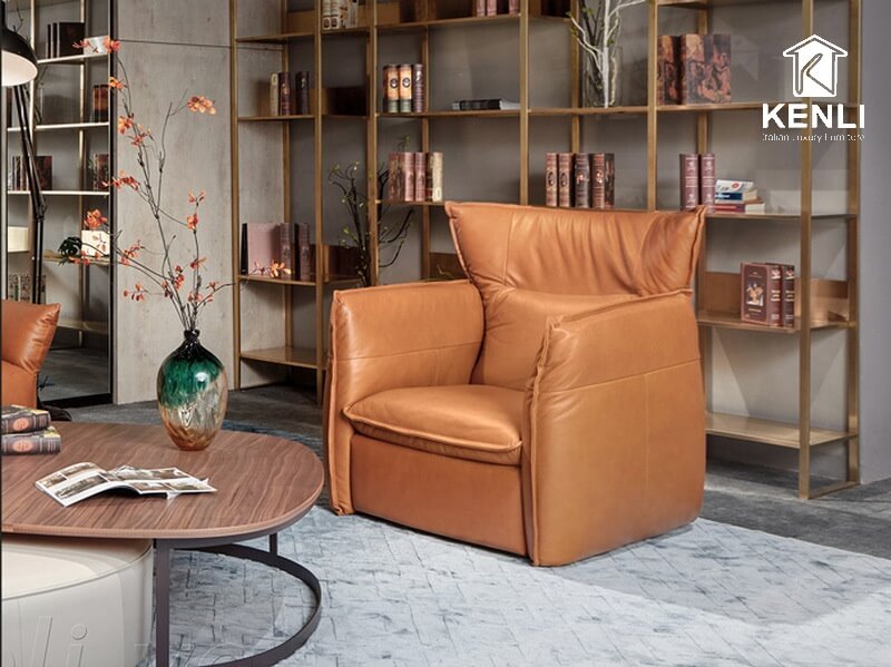 19 mẫu ghế sofa đơn nhỏ xinh bạn sẽ yêu trong năm 2021 7 mb663 đơn Softy từ Chateau d'Ax