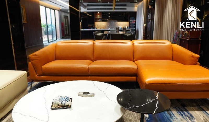 20 mẫu sofa góc đáng mua nhất năm 2021 10 mb663 da thật từ M&D
