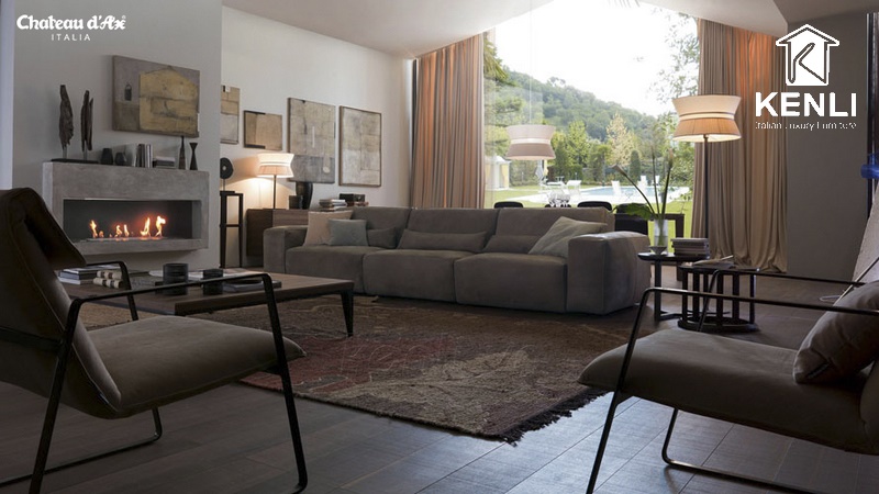 20 mẫu sofa góc đáng mua nhất năm 2021 3 mb663 Host có thể biến văng thẳng thành văng góc chỉ bằng 1 nút chạm