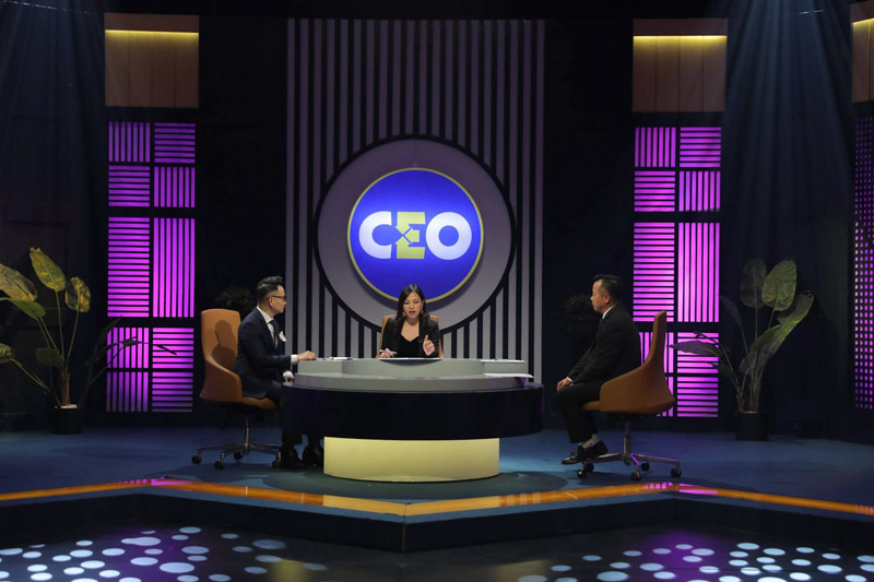Chị Helen Lan tại chương trình CEO chìa khóa thành công