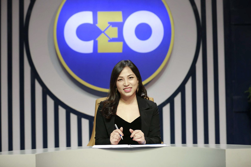 Chị Helen Lan tại chương trình CEO chìa khóa thành công