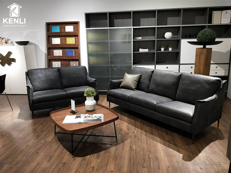 12 mẫu ghế sofa màu đen hứa hẹn gây bão trong năm 2021 4 mb663 da Ý app mb66 F010