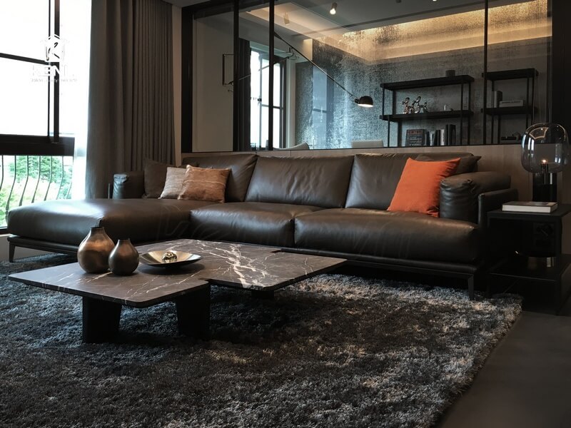 Thư giãn tuyệt đỉnh với ghế sofa nhập khẩu Ý 3 mb663 Edo từ mb663 Chateau d'Ax
