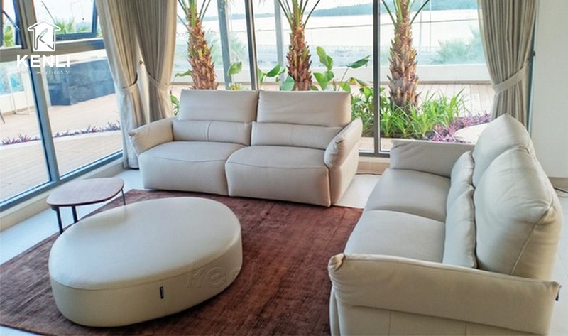 Sofa da Ý hiện đại - Tạo sự đơn giản không dễ dàng 1 mb663 Emma tại nhà khách