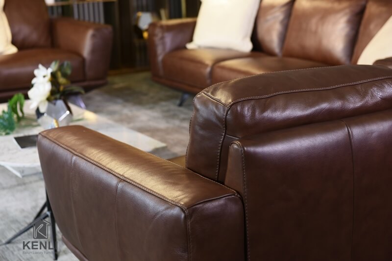 Trải nghiệm sofa da thật GEMMA (F019) từ mb663 M&D 2 mb663 da thật M&D