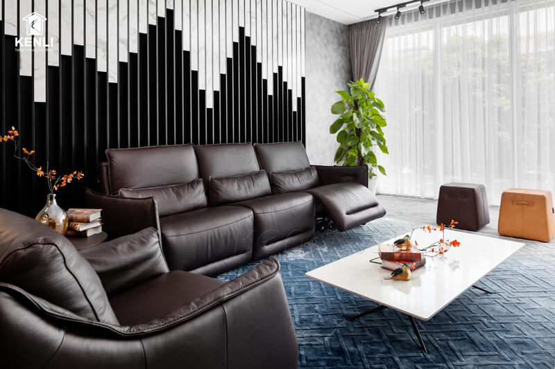 SOFA DA THẬT LEO FE044