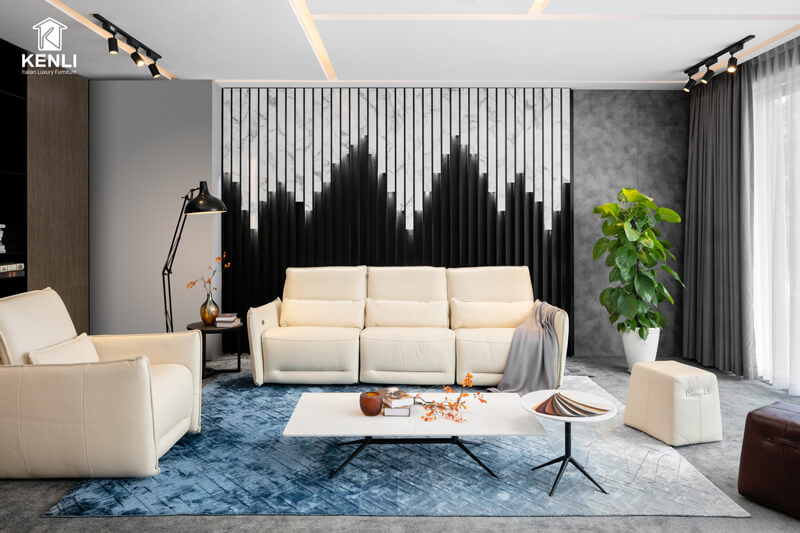 SOFA DA THẬT LEO FE044