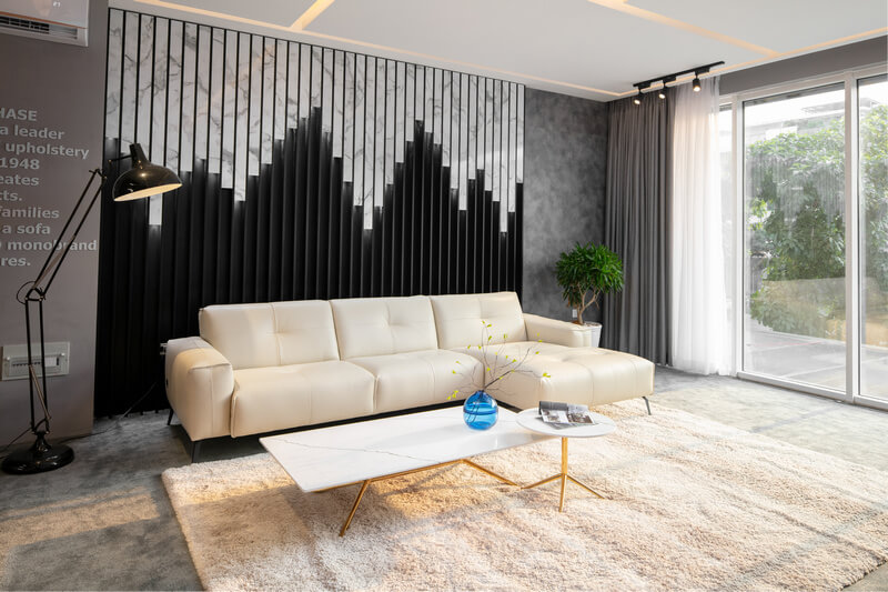 Kích thước sofa cho phòng khách vừa