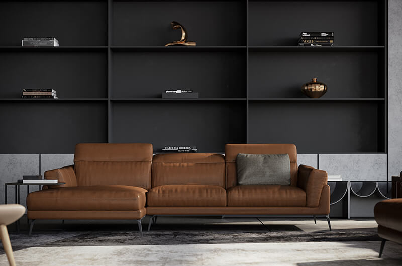 Tận hưởng cuộc sống với Sofa da thật Florence F021 2 Sofa da thật Florence F021