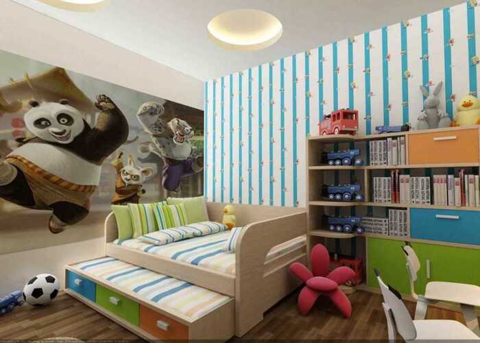 9 Giường Ngủ Cho Bé Trai Giúp Bé Ngủ Ngon Hơn 4 Thiết kế giường ngủ đơn giản cho bé trai