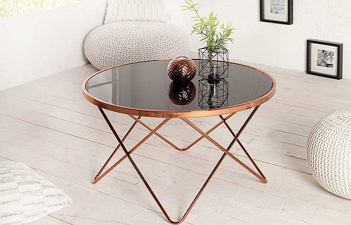 10 Mẫu Bàn Sofa Mặt Kính Tuyệt Đẹp Cho Căn Nhà Của Bạn 5 Sofa mặt kính với phần chân đơn giản là lựa chọn cho những căn nhà hiện đại