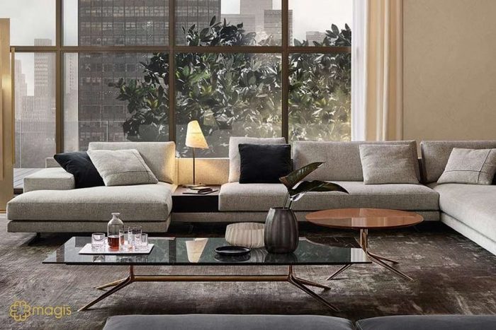 10 mẫu bàn sofa mặt đá app mb66