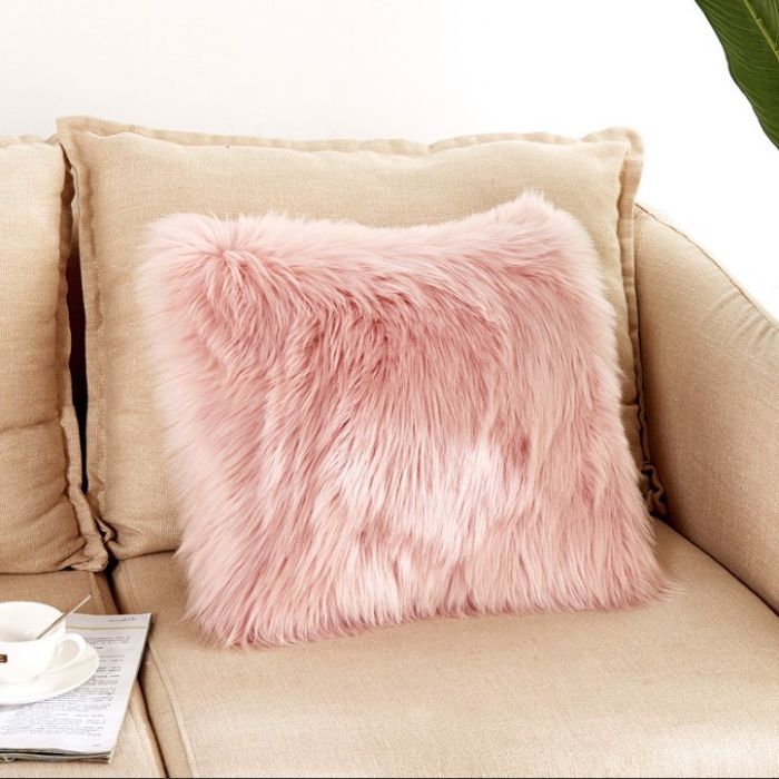 Gối tựa lưng Sofa lông mềm thời thượng