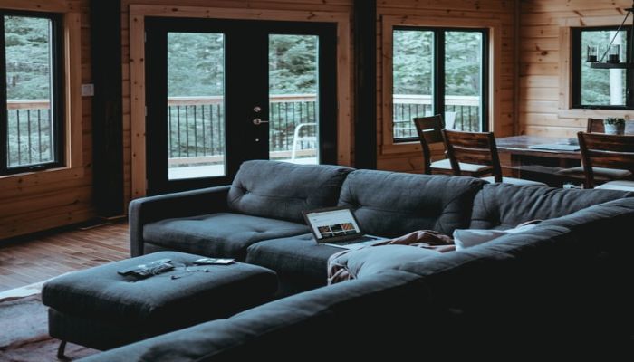 10 Mẫu Sofa Phong Cách Vintage Đầy Chân Chất, Mộc Mạc 6 Mẫu Sofa L vải nỉ phù hợp với nhiều không gian