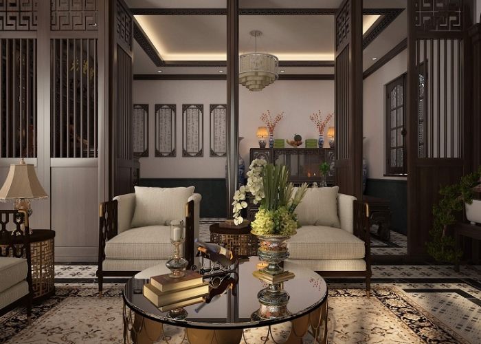 10 Mẫu Sofa Phong Cách Indochina Đong Đầy Bản Sắc 3 Mẫu tải app mb66 trắng sang trọng phòng khách