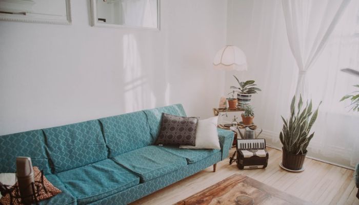 10 Mẫu Sofa Phong Cách Vintage Đầy Chân Chất, Mộc Mạc 1 Mẫu Sofa màu xanh xưa cũ mang đậm mb66 casino Vintage