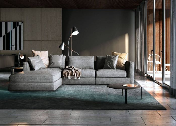Mẫu Sofa mb66 casino Hi - Tech xám app mb66