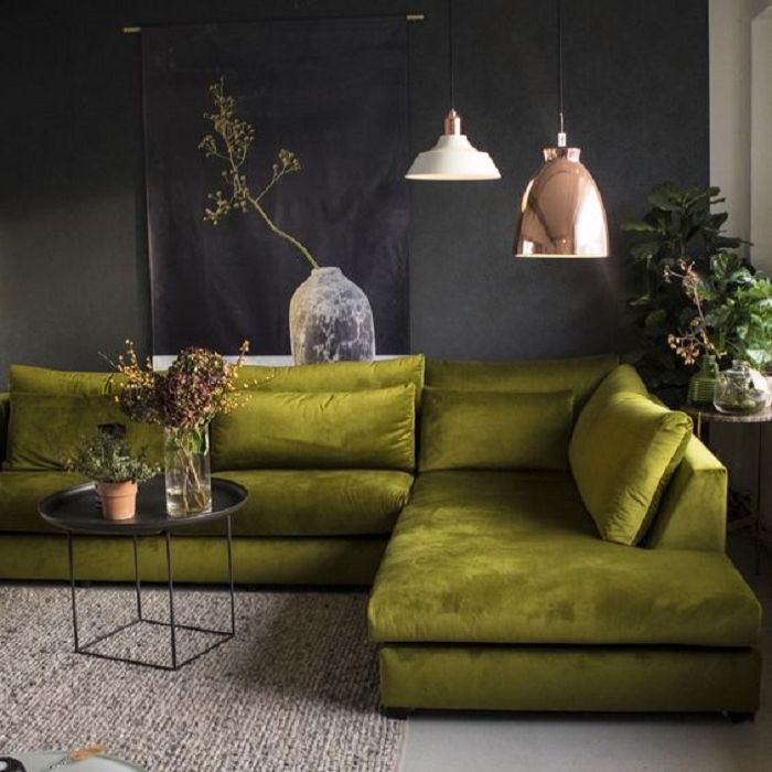 Mẫu Sofa mb66 casino Retro màu xanh bơ