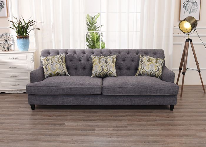 Mẫu Sofa vải nỉ đơn sắc