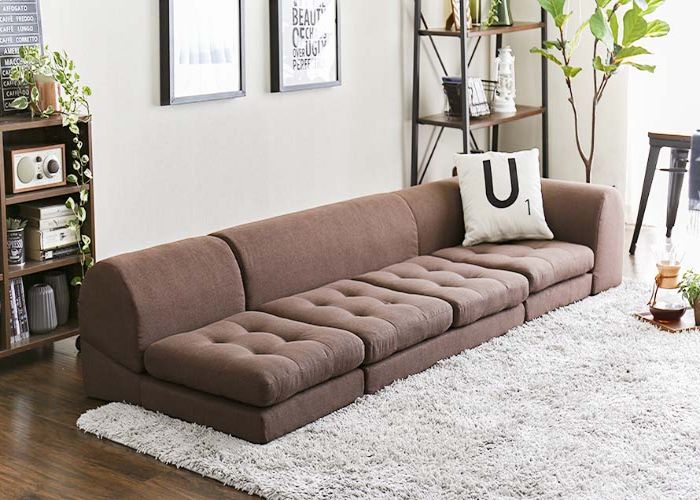 10 Mẫu Sofa Phong Cách Nhật Tỉ Mỉ Và Nhẹ Nhàng 2 Mẫu Sofa mb66 casino Nhật vải nỉ không chân
