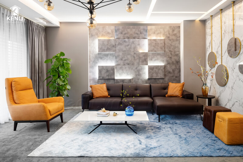 Mẫu Sofa góc đẹp từ M&D