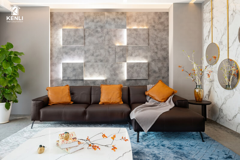 SOFA DA THẬT OSLO F002 34 SOFA DA THẬT OSLO F00216
