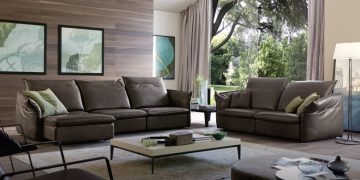 SOFA DA THẬT SOFTY 1739