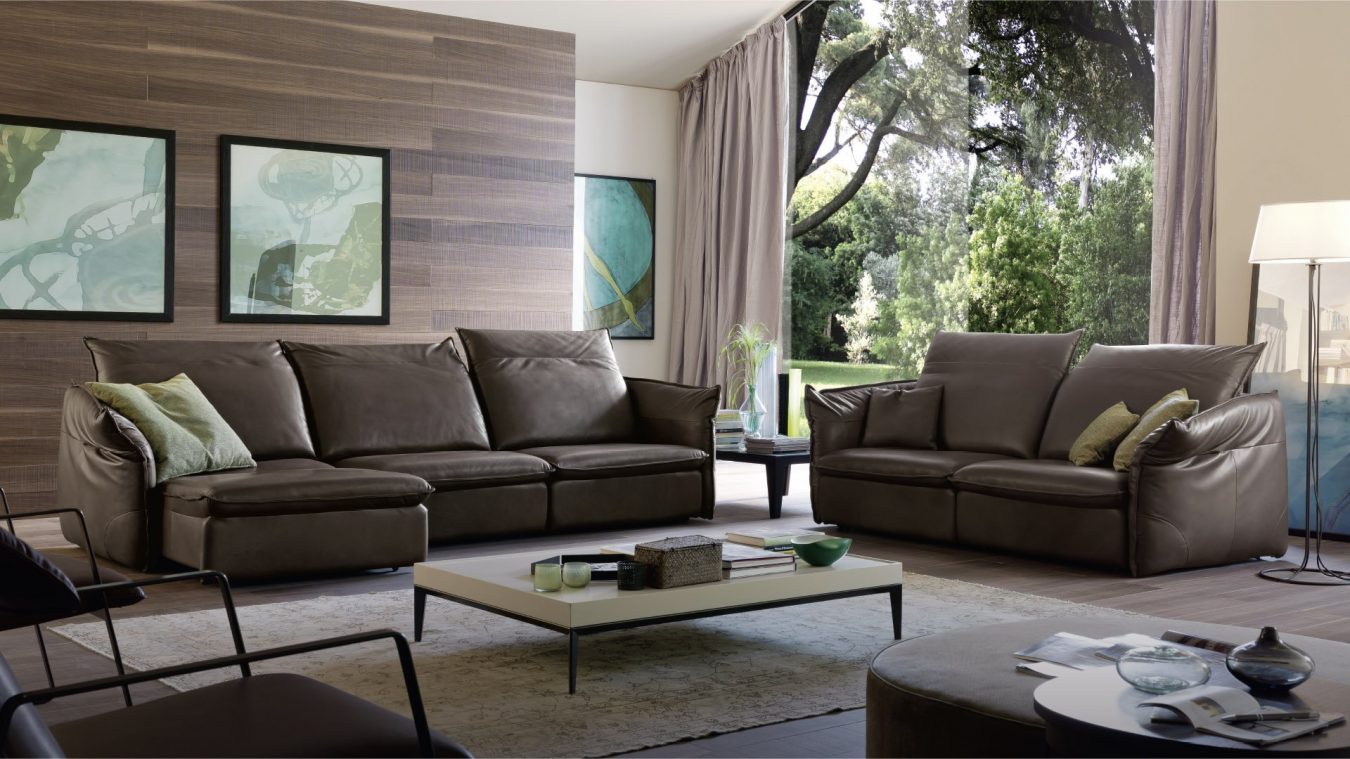 SOFA DA THẬT SOFTY 1739