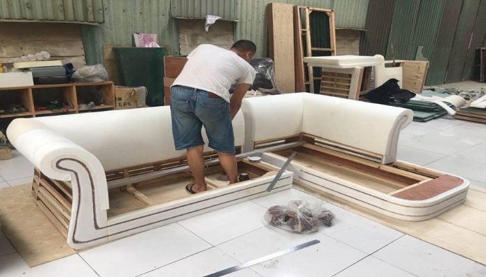 Ghế Sofa Bị Lún Phải Làm Sao Để Khắc Phục Hiệu Quả? 3 Thay lại mút đệm, lò xo khi ghế Sofa lún