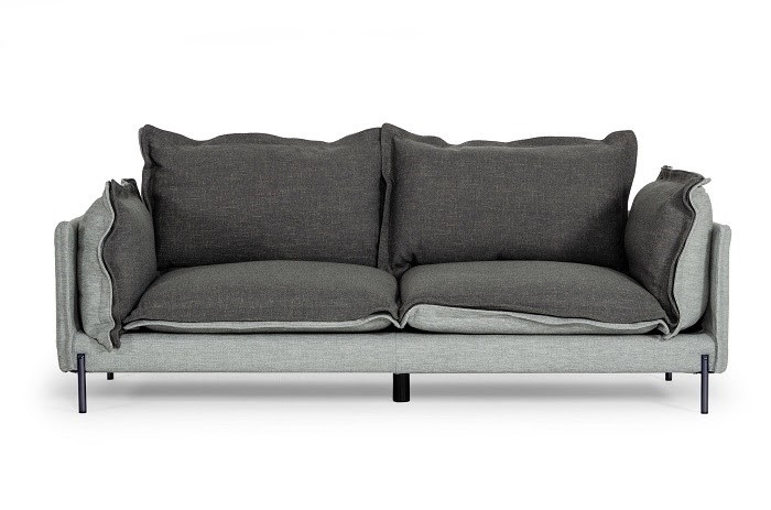 Mẫu Sofa Mini hai tông xám Mẫu Sofa Mini hai tông xám