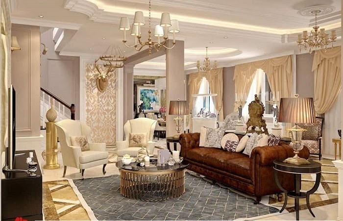 Phòng khách mb66 casino cổ điển, lạ mắt, thu hút ánh nhìn