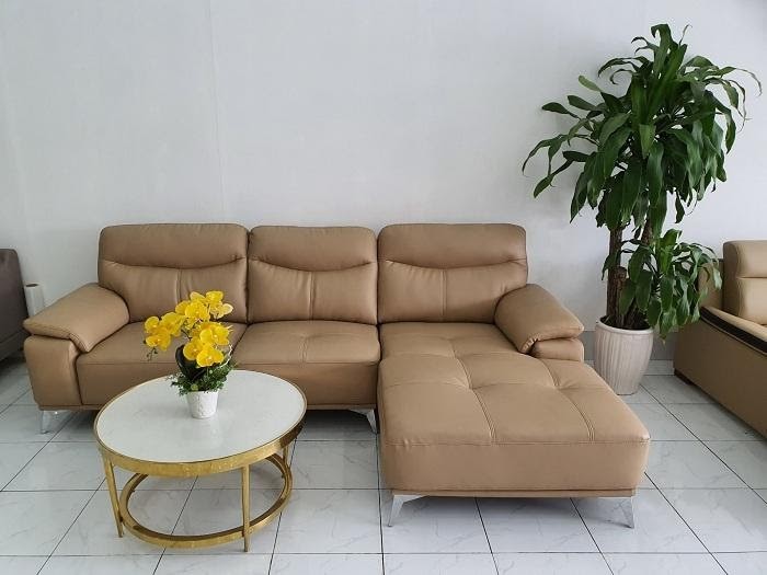 Sofa vàng kem chữ L phù hợp với mọi không gian nổ hũ mb66 Sofa vàng kem chữ L phù hợp với mọi không gian nổ hũ mb66