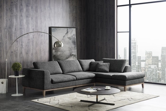 Mẫu ghế Sofa xám đậm thích hợp với căn phòng có tông màu trầm Mẫu ghế Sofa xám đậm thích hợp với căn phòng có tông màu trầm