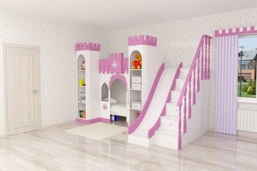 9 Mẫu Giường Ngủ Cho Bé Gái Tuyệt Đẹp