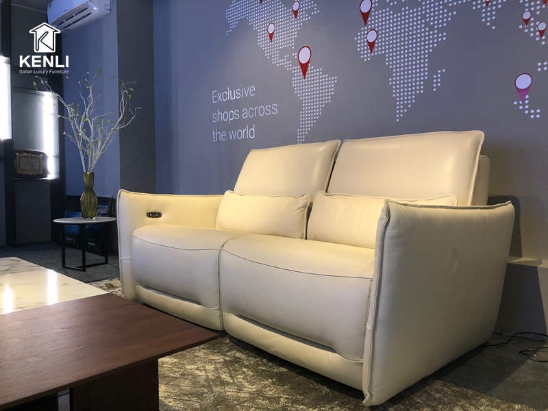 SOFA DA THẬT LEO FE043