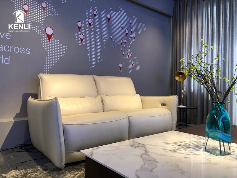 SOFA DA THẬT LEO FE042