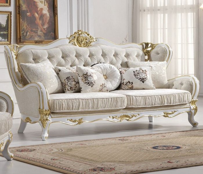 10 Mẫu Sofa Phong Cách Cổ Điển Đầy Mê Hoặc Và Quyến Rũ 2 Mẫu Sofa mb66 casino cổ điển màu xám nhẹ