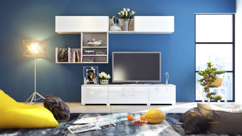 Gợi Ý Cách Trang Trí Kệ Tivi Đẹp, Độc Lạ Ai Cũng Mê Cho Phòng Khách