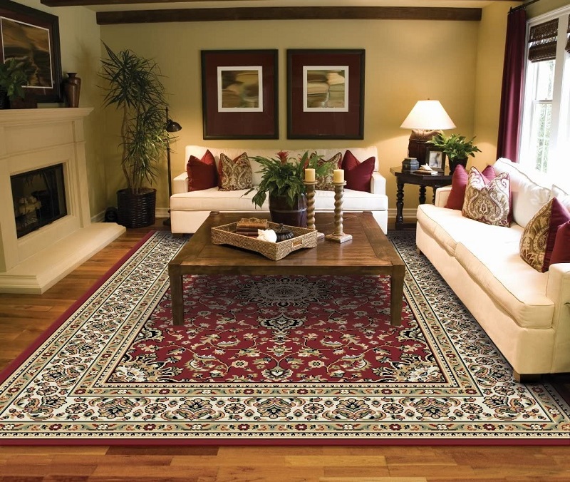 Chọn thảm trải Sofa phù hợp giúp tăng tính thẩm mỹ cho căn phòng
