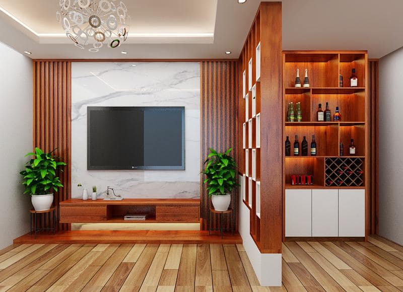 8 mẫu kệ tivi đơn giản mà tinh tế