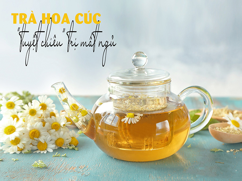 Cách pha trà hoa cúc